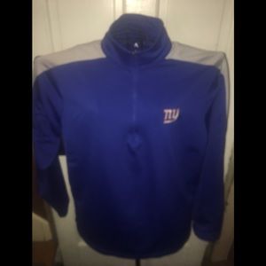 New York giants 1/4 zip pullover